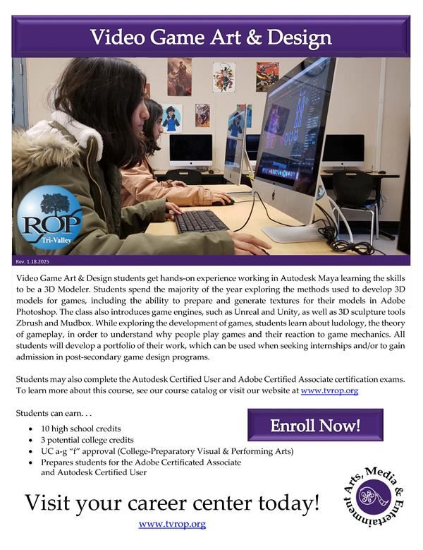  Click link for course information flyer